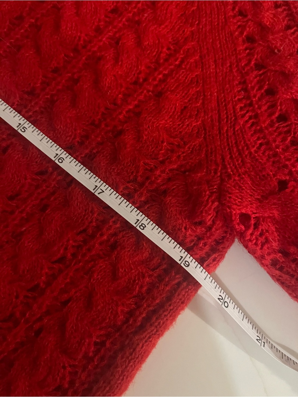 Cozy Red Sweater - Picture 5 of 6